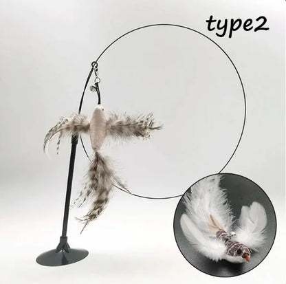 Detachable Wire Rod Cat Toy Stick